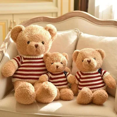 Teddy Bear Doll, Bear Plush Toy, Hugging Bear Doll, Graduation Doll, Tanabata Valentine′s Day Gift for Girlfriend