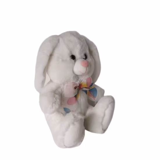 Easter Day Gifts Lovely Cartoon Long Ears Soft Rabbit Toys Wholesale Bunny Stuffed Toys Pink Plush Rabbit for Kids