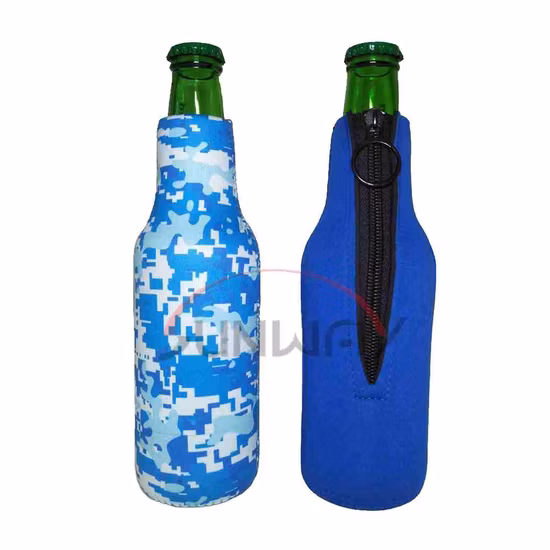 Custom Insulated Neoprene Beverage Beer Drink Bottle Koozie Suit Sleeves (BC0003)