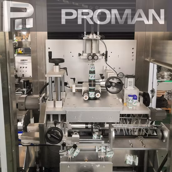 High-Speed Stability Automatic Plastic Bottle PVC Label Cutting Sticker Labeling Sleeve Shrink Wrapping Plant