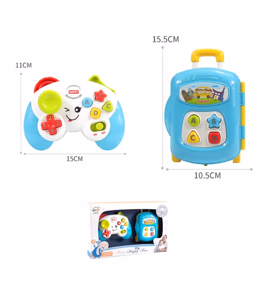 Lovely Cartoon Animals Shape Handbell Baby Teether Cute Newborn Baby Teether Toy for Baby